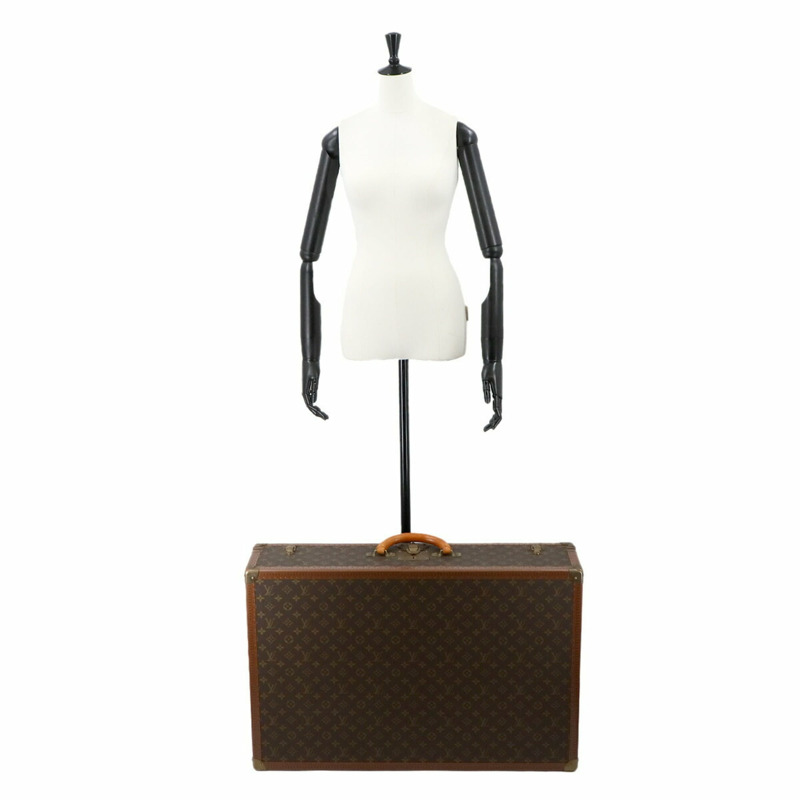 路易威登 Monogram Bisten 75 行李箱包，棕色，M21323，金色五金-9