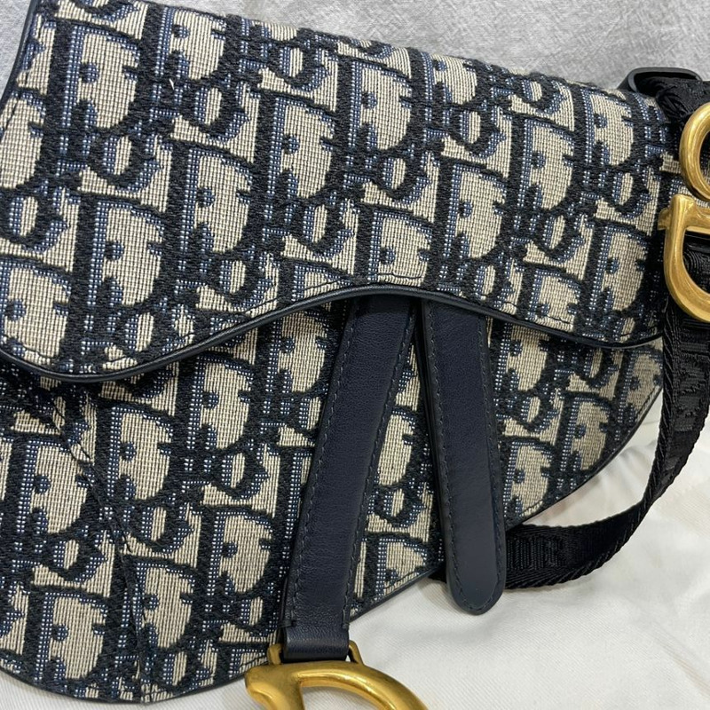 【包稅】DIOR Christian Dior Oblique 馬鞍包腰包-2