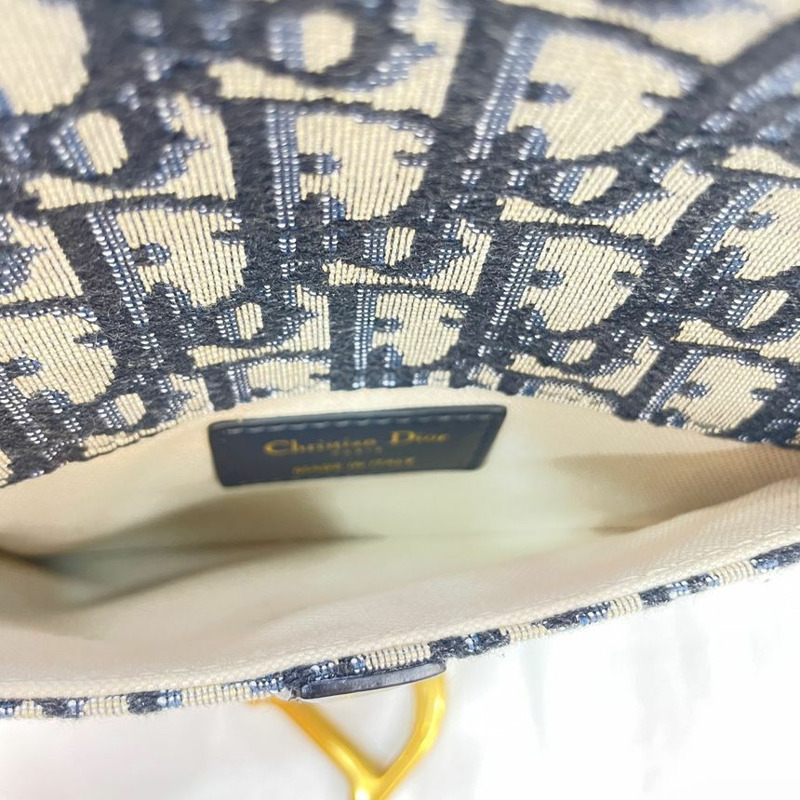 【包稅】DIOR Christian Dior Oblique 馬鞍包腰包-4