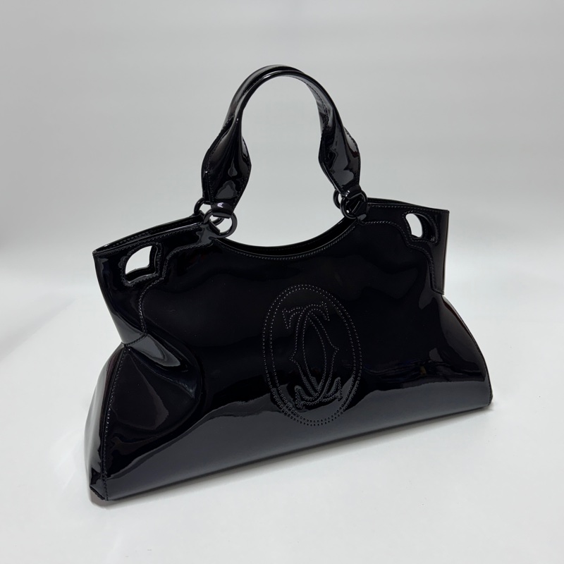 【全新品閒置🆕】 Cartier 卡地亞 “So Black” 全黑 肩背+手提包 （專櫃13.7萬）-4