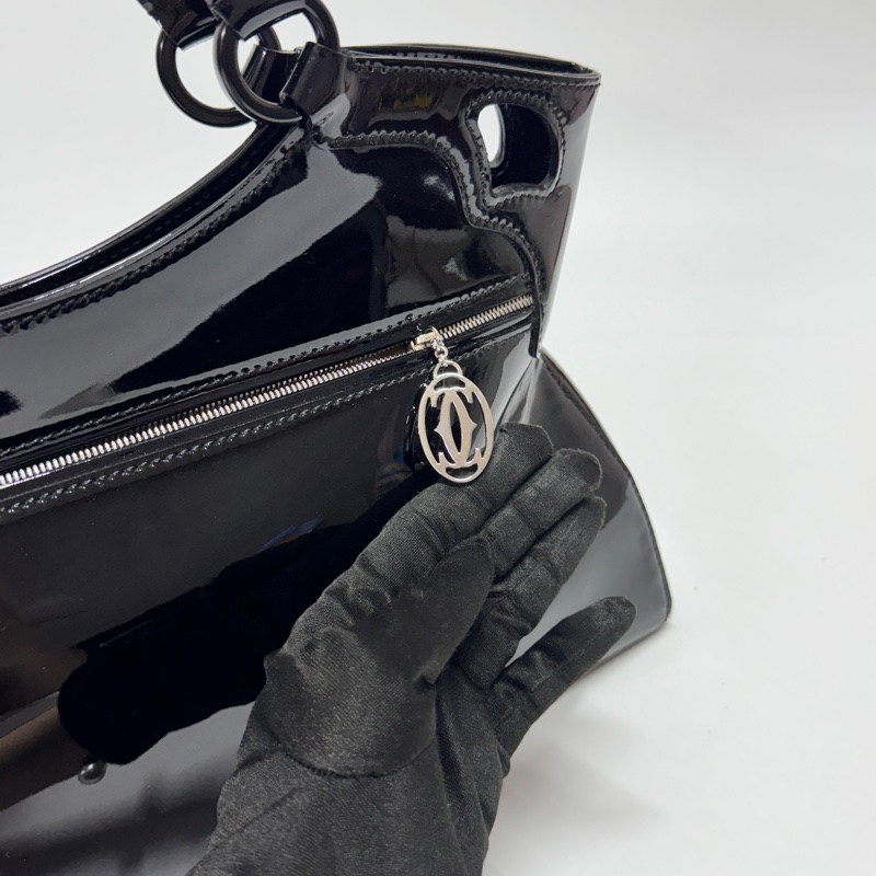 【全新品閒置🆕】 Cartier 卡地亞 “So Black” 全黑 肩背+手提包 （專櫃13.7萬）-6