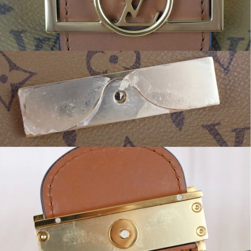 「JL精品代購」98新 LV 達芙妮 肩背包-8