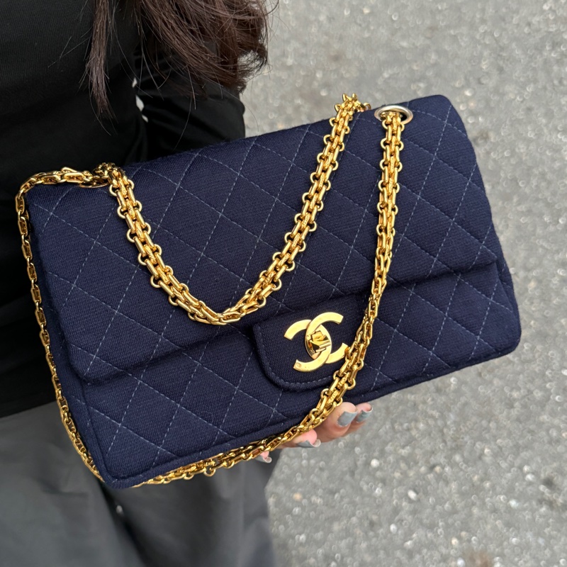 【超！級！新】 Chanel CF23 經典雙翻口蓋包 （專櫃386,300）-1