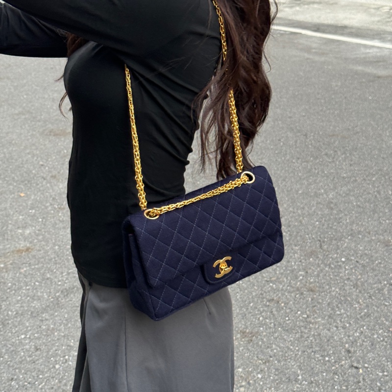 【超！級！新】 Chanel CF23 經典雙翻口蓋包 （專櫃386,300）-4