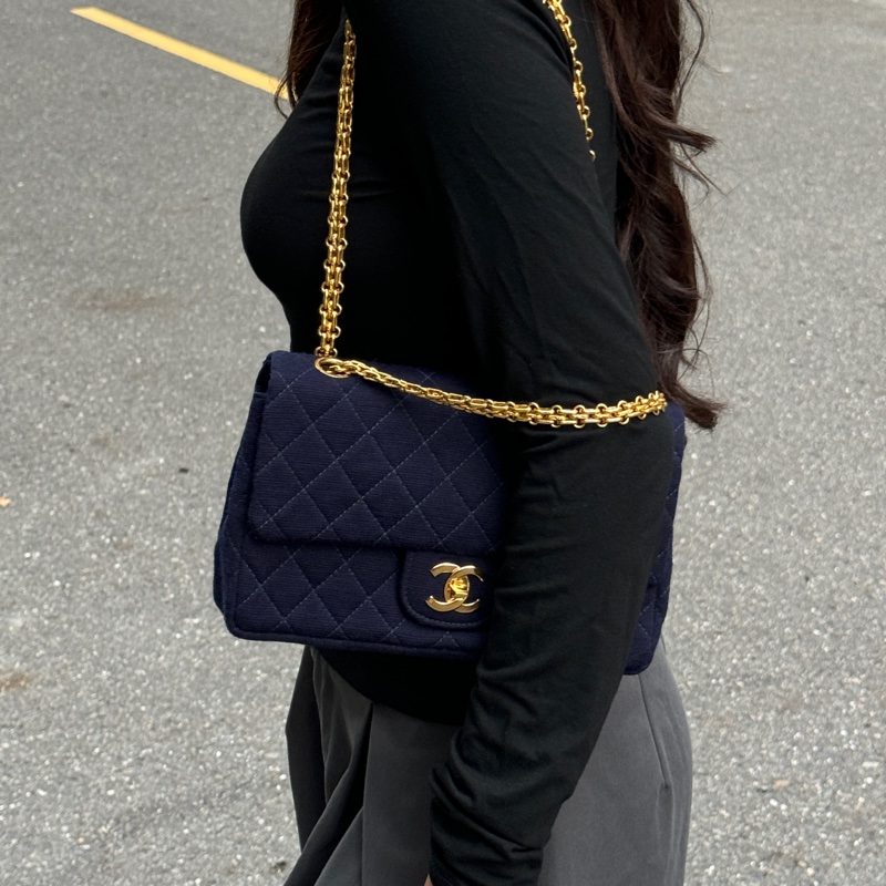 【超！級！新】 Chanel CF23 經典雙翻口蓋包 （專櫃386,300）-5