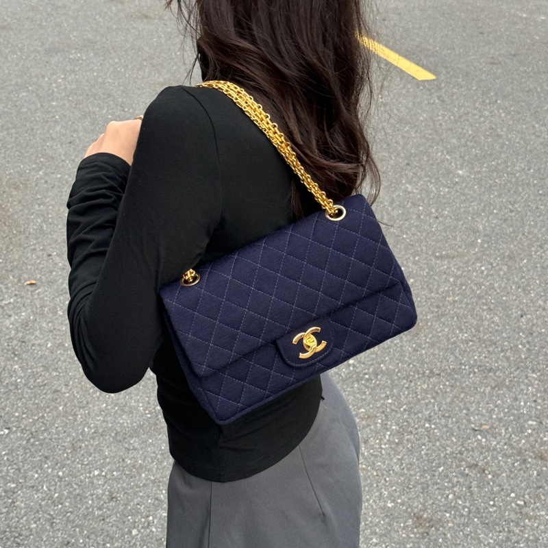 【超！級！新】 Chanel CF23 經典雙翻口蓋包 （專櫃386,300）-6