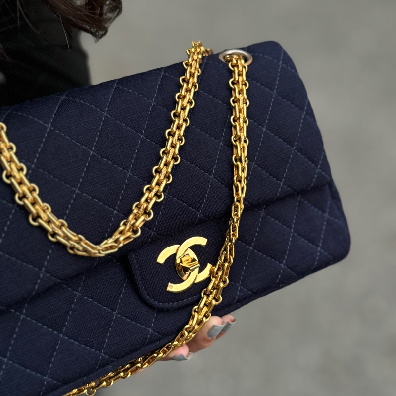 【超！級！新】 Chanel CF23 經典雙翻口蓋包 （專櫃386,300）-24