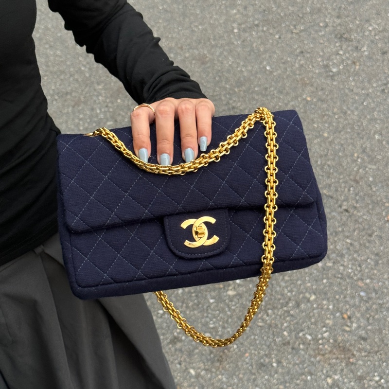 【超！級！新】 Chanel CF23 經典雙翻口蓋包 （專櫃386,300）-27