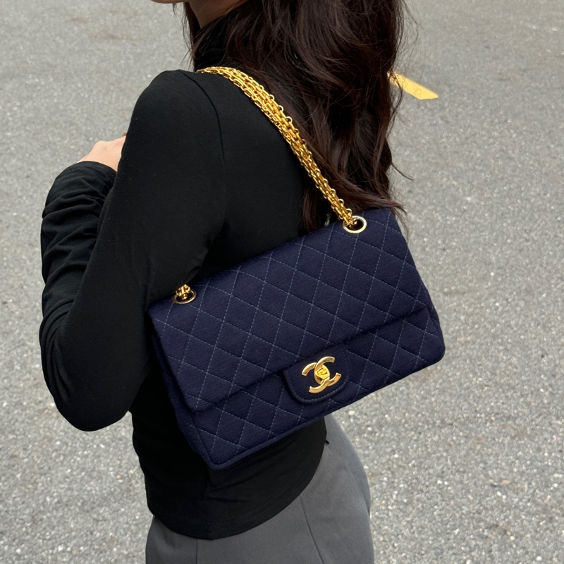 【超！級！新】 Chanel CF23 經典雙翻口蓋包 （專櫃386,300）-28