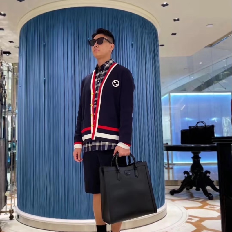 Gucci Diana 竹節手把托特包-3