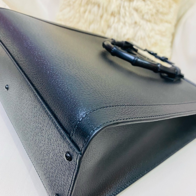 Gucci Diana 竹節手把托特包-14