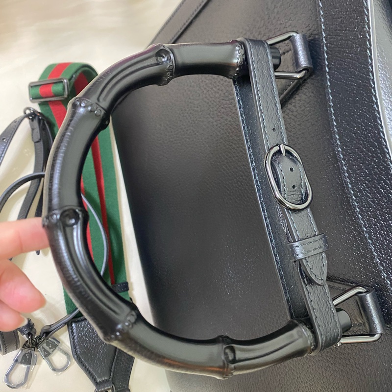 Gucci Diana 竹節手把托特包-24