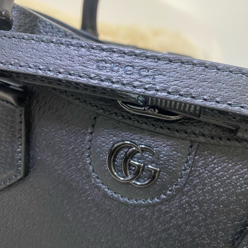 Gucci Diana 竹節手把托特包-34