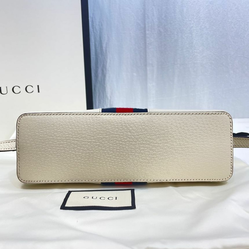 【包稅】GUCCI Ophidia 白色小號斜背包 499621-6