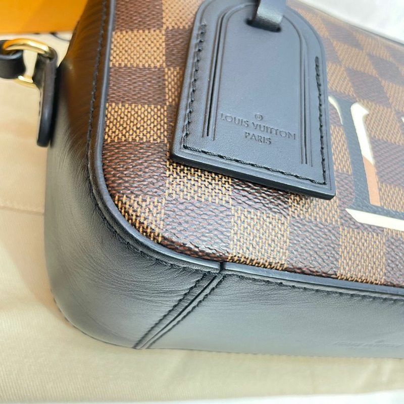 【包稅】LOUIS VUITTON N40189 聖莫尼卡 Damier 斜背包-6