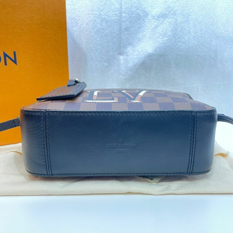 【包稅】LOUIS VUITTON N40189 聖莫尼卡 Damier 斜背包-7