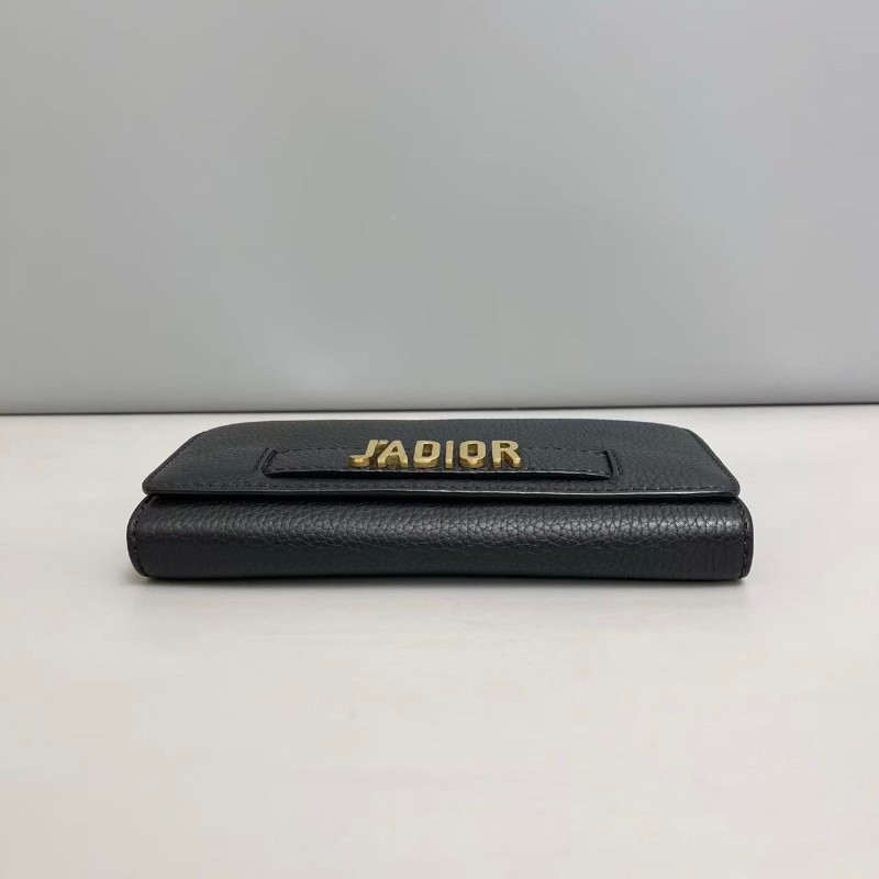 Dior迪奧J'Adior黑金牛皮荔枝紋鏈條包-5