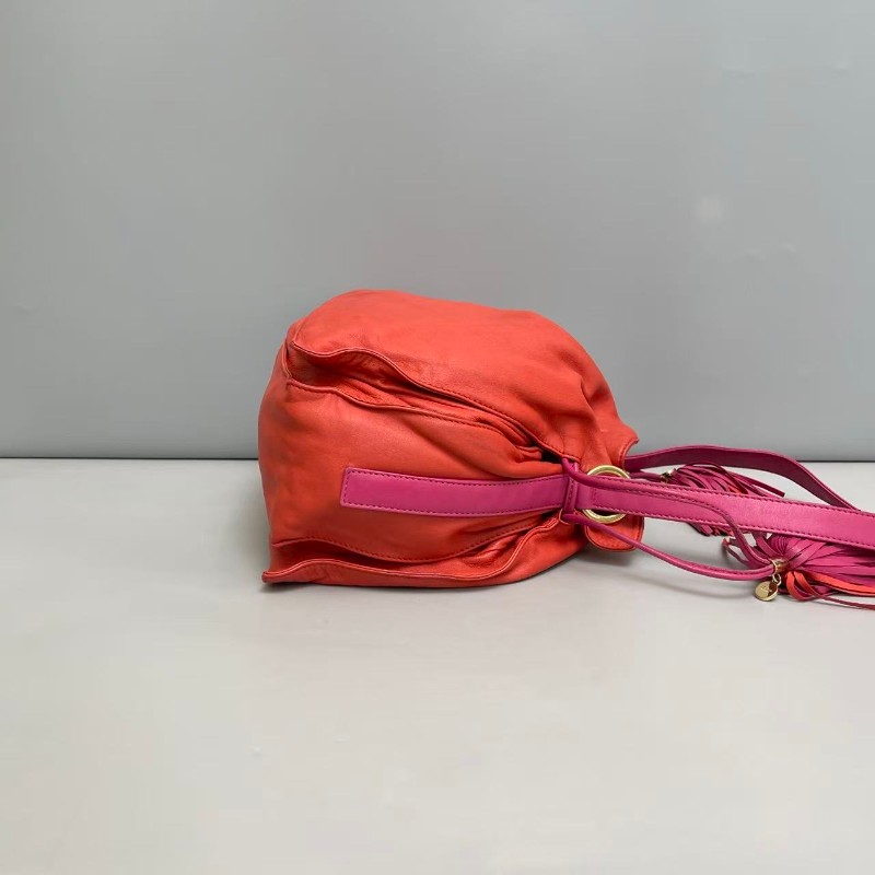 Loewe羅意威 全皮流蘇福袋包-2