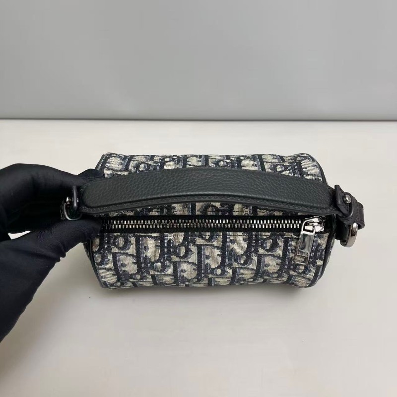 Dior迪奧Roller系列1ROPO老花圓筒包-5