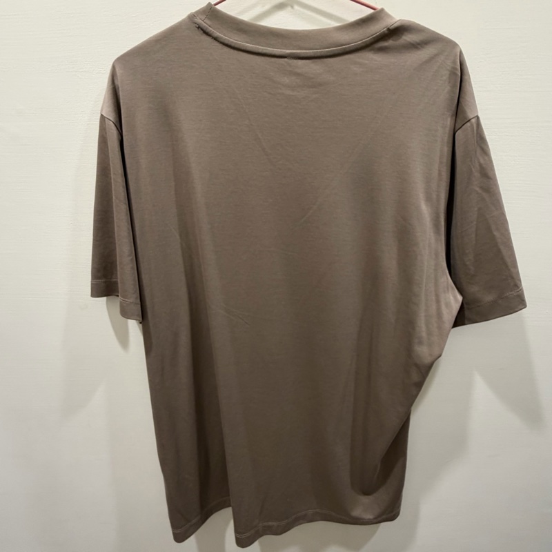 DIOR 寬鬆剪裁 T 恤男版 淺棕-4