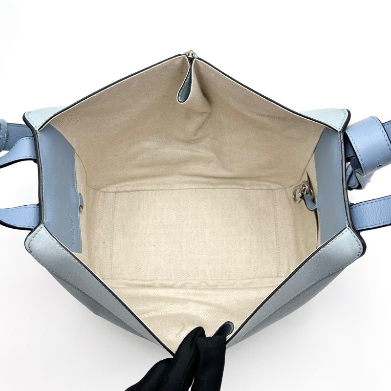 LOEWE Hammoc淺藍色吊床包26*24*14 98新配件塵袋-2