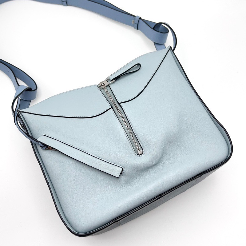 LOEWE Hammoc淺藍色吊床包26*24*14 98新配件塵袋-3