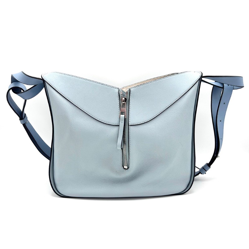 LOEWE Hammoc淺藍色吊床包26*24*14 98新配件塵袋-6