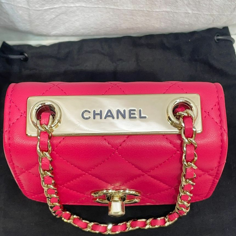 【包稅】CHANEL 時尚 CC 迷你斜背包 (29)-5