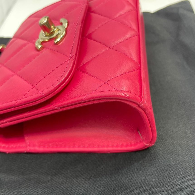 【包稅】CHANEL 時尚 CC 迷你斜背包 (29)-6