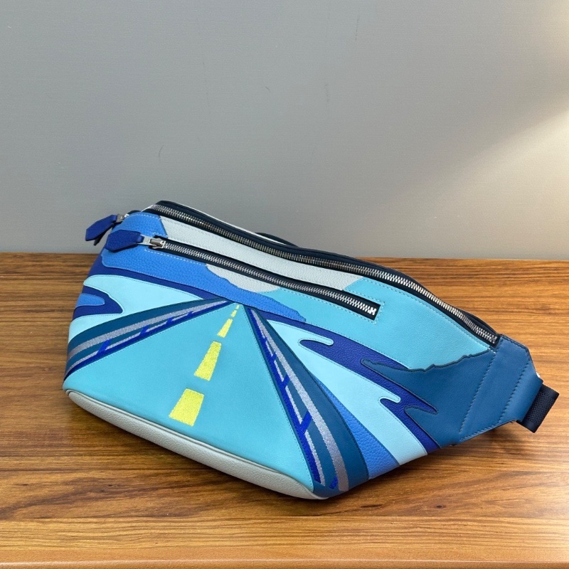 HERMES cityslide無盡之路腰包40*21*10 98新配件盒子塵袋-3