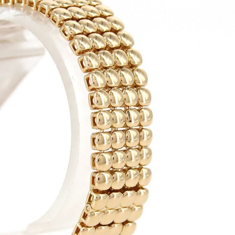 卡地亞 Victoria SM YG 3D WB4007P2 石英錶-3