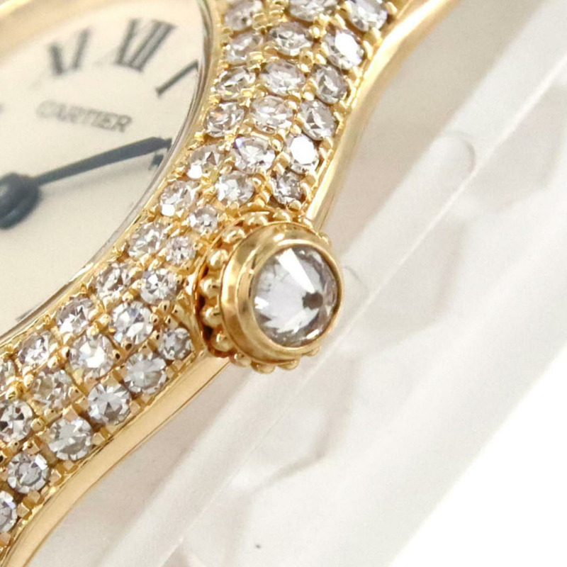 卡地亞 Victoria SM YG 3D WB4007P2 石英錶-4