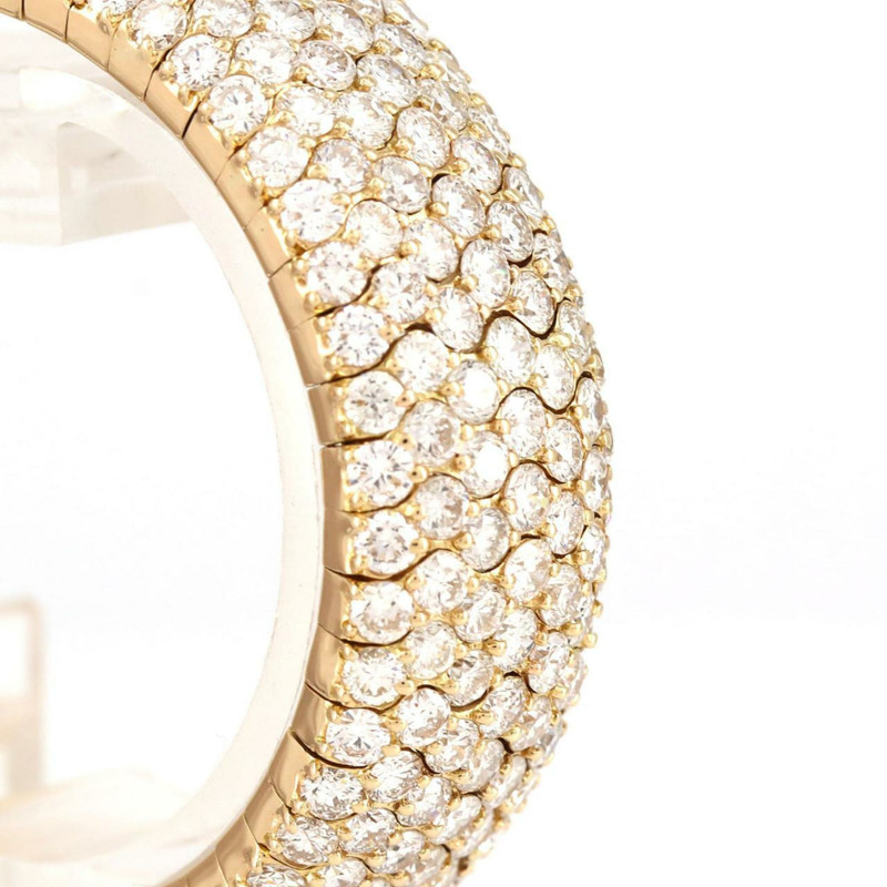 卡地亞黃金石英錶-4