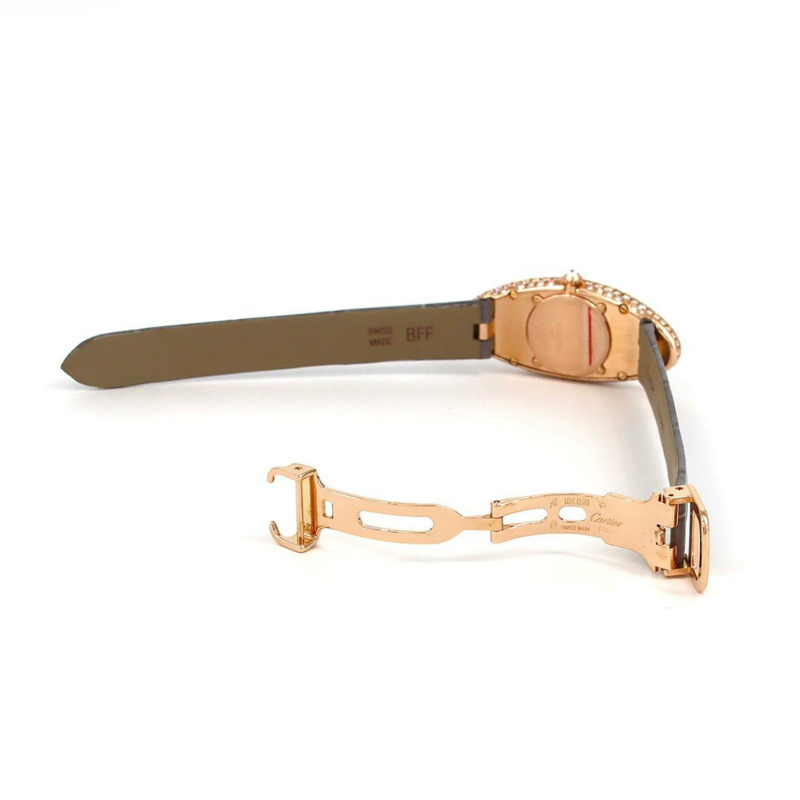 卡地亞 Baignoire Allonge PG 4D WB510831 PG/RG 腕錶，手動上鍊-6