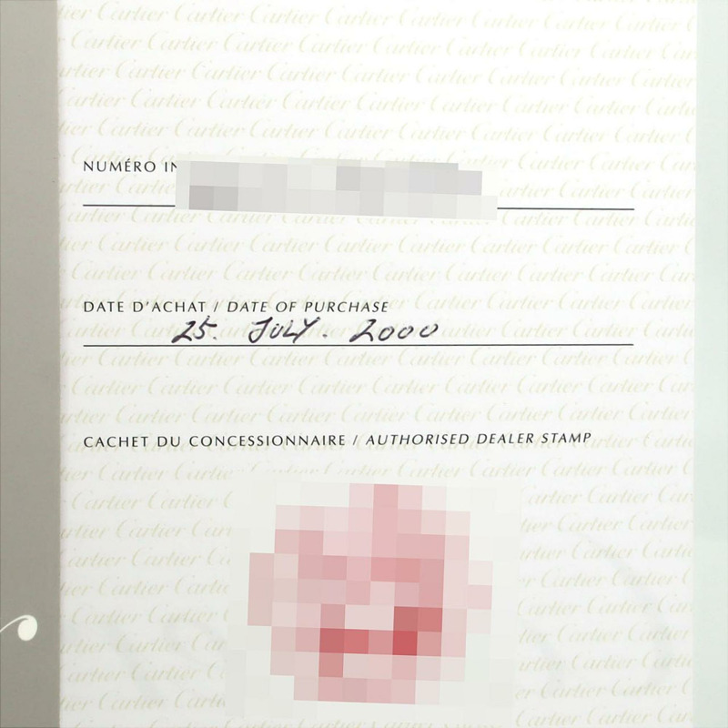 卡地亞 Baignoire Allonge PG 4D WB510831 PG/RG 腕錶，手動上鍊-7