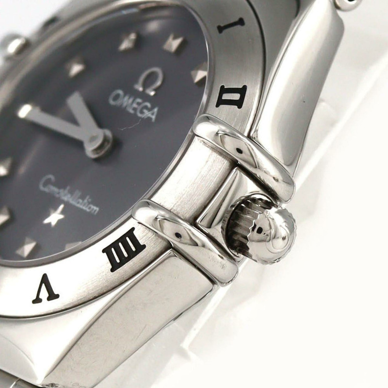 歐米茄星座系列迷你精選1561.51不鏽鋼石英錶-3