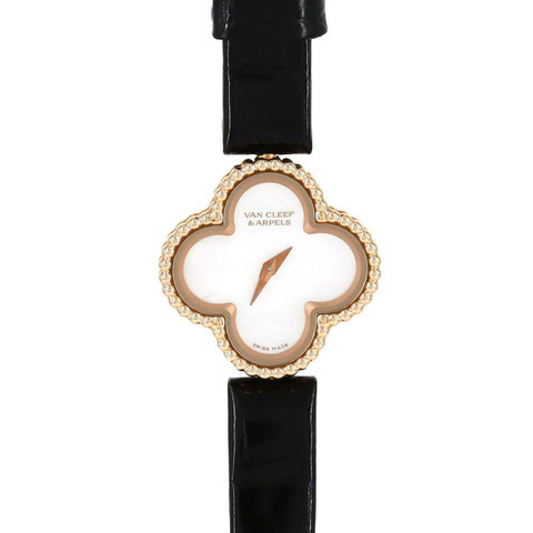 梵克雅寶 Sweet Alhambra PG 2386240 PG/RG 石英腕錶