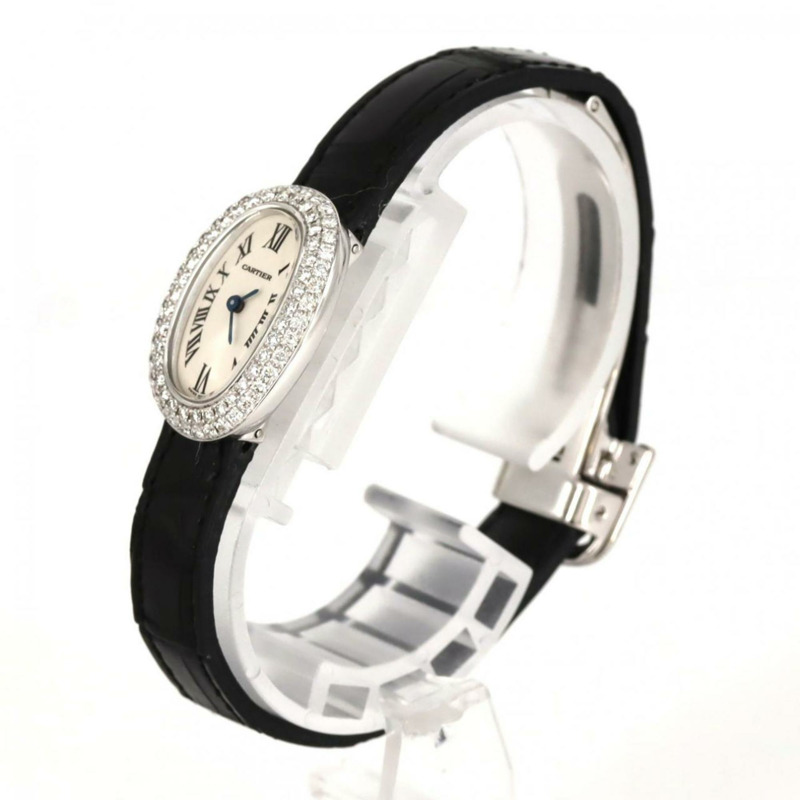 卡地亞迷你 Baignoire WG 2D WB509531 石英錶-1