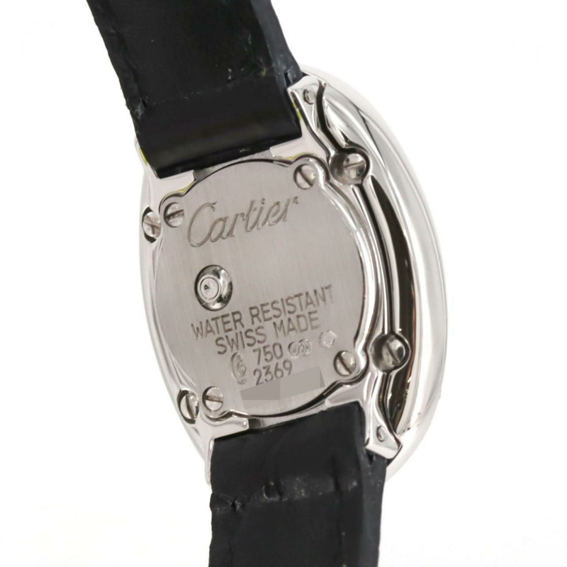 卡地亞迷你 Baignoire WG 2D WB509531 石英錶-3