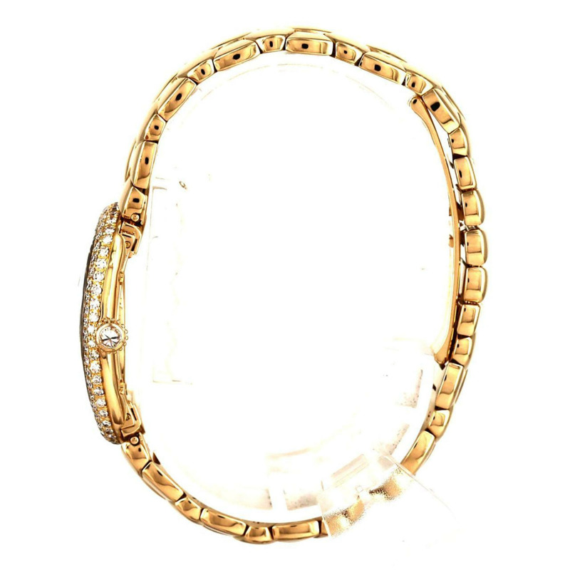 卡地亞 Baignoire YG 3D WB5004G6 石英錶-2