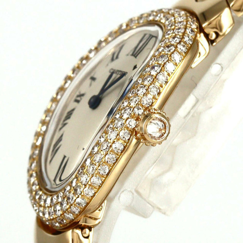 卡地亞 Baignoire YG 3D WB5004G6 石英錶-3