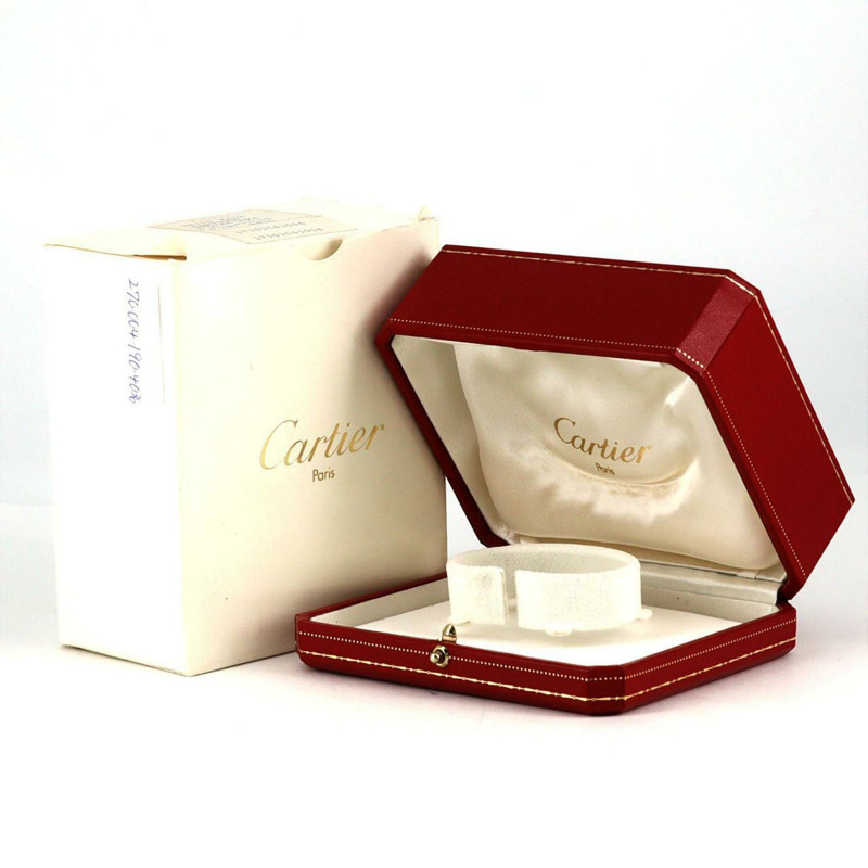 卡地亞 Baignoire YG 3D WB5004G6 石英錶-7