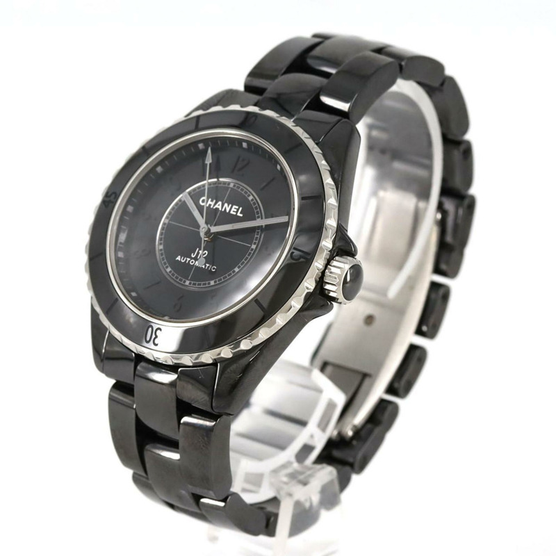 香奈兒 J12 Phantom 12.1 機芯 38 毫米陶瓷自動腕錶 H6185-1