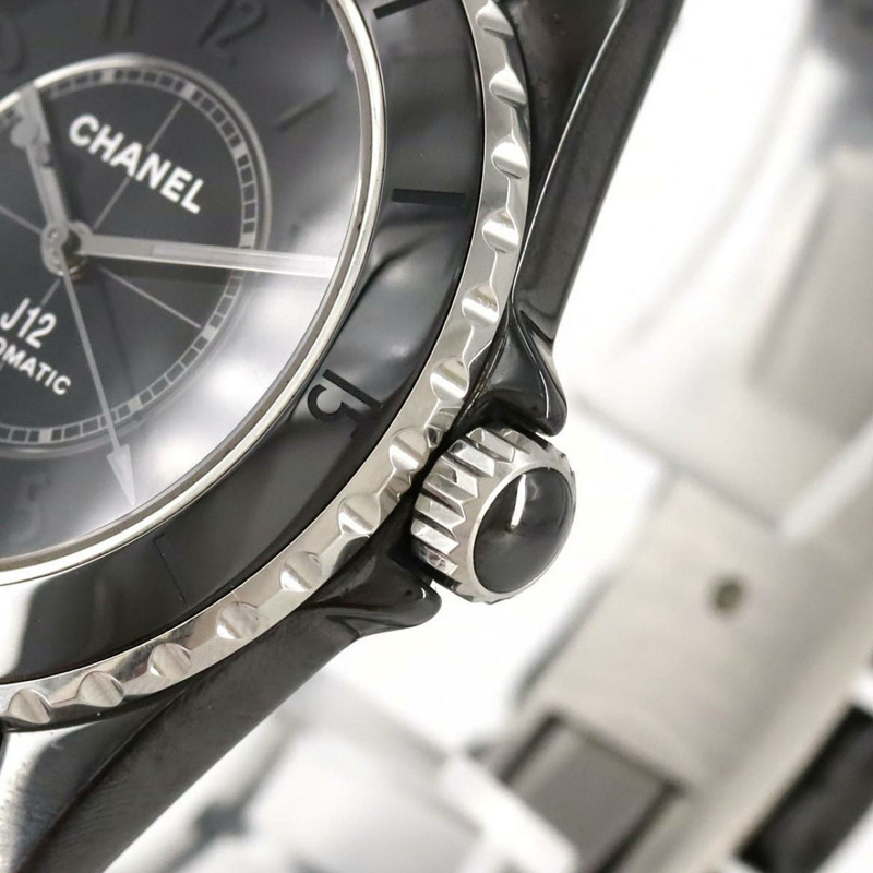 香奈兒 J12 Phantom 12.1 機芯 38 毫米陶瓷自動腕錶 H6185-3