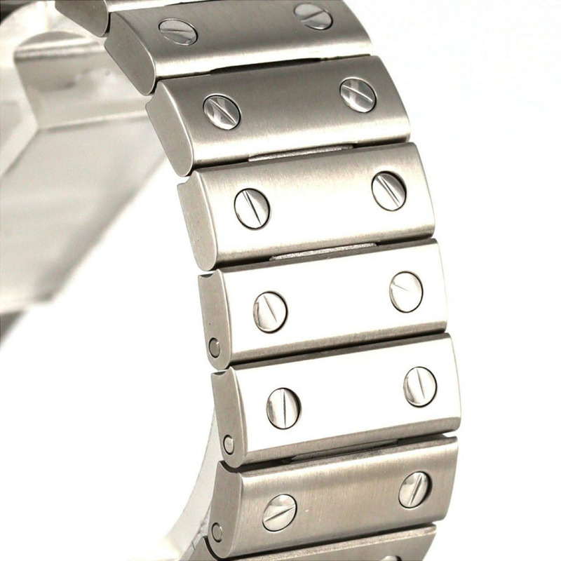 卡地亞 Santos de MM 2D W4SA0006 不鏽鋼自動腕錶-4