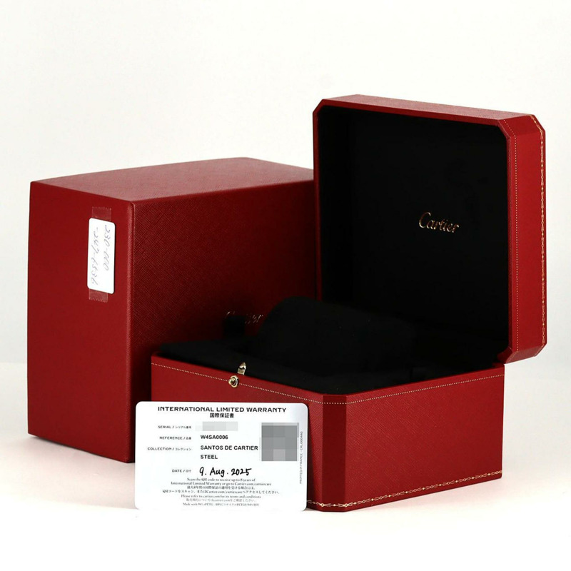 卡地亞 Santos de MM 2D W4SA0006 不鏽鋼自動腕錶-8