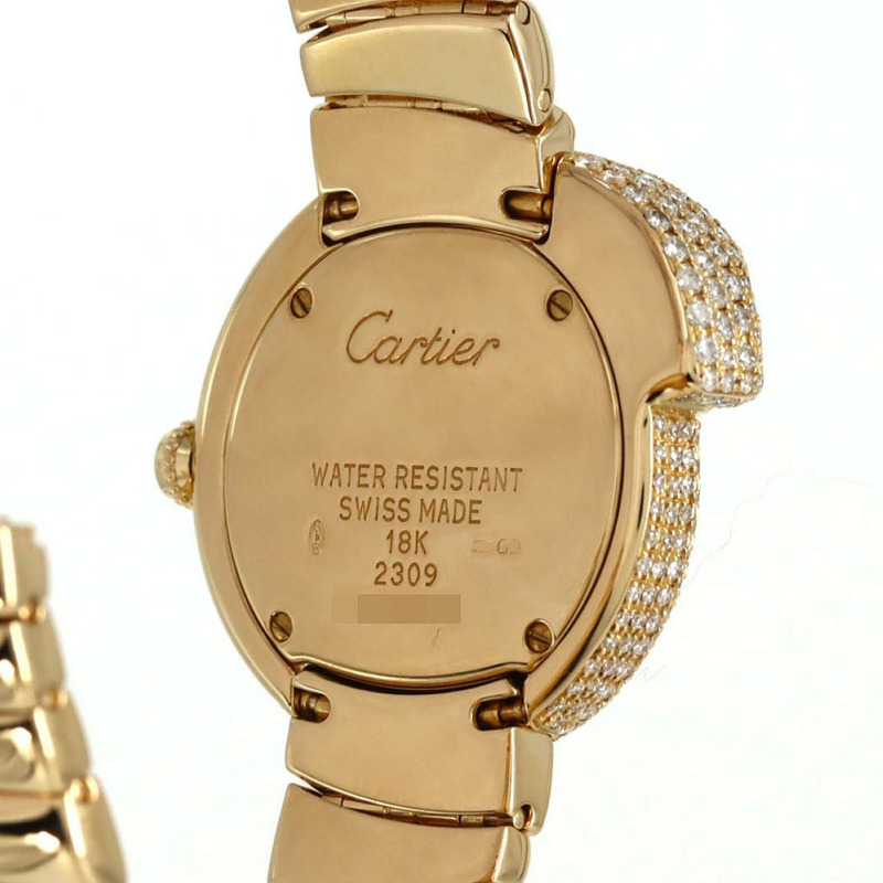 卡地亞 Panthère 1925 YG 5D WF3175R4 石英錶-5