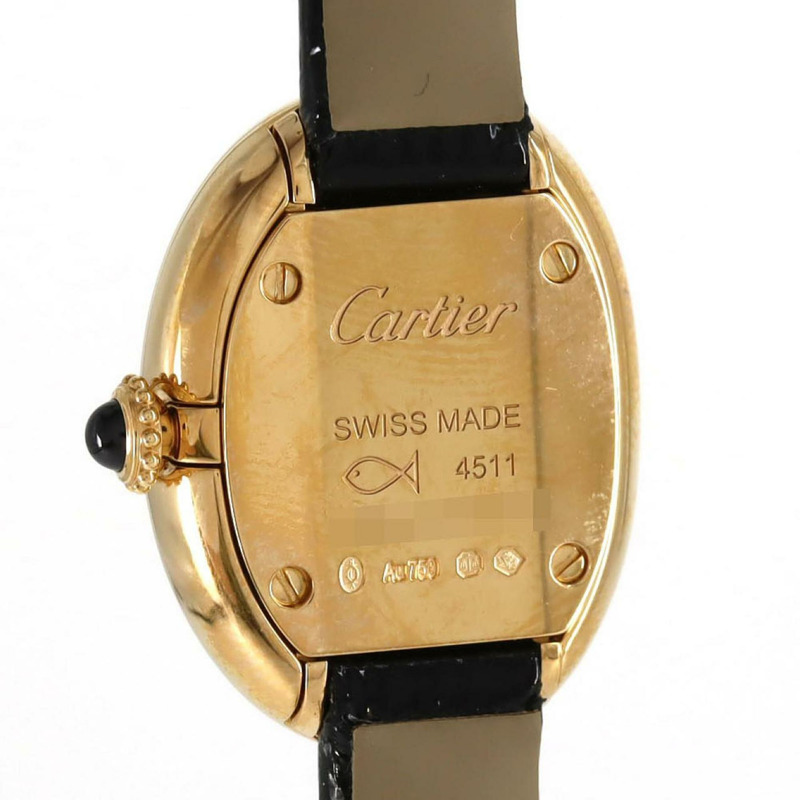 卡地亞 Baignoire Mini YG WGBA0017 石英錶-4