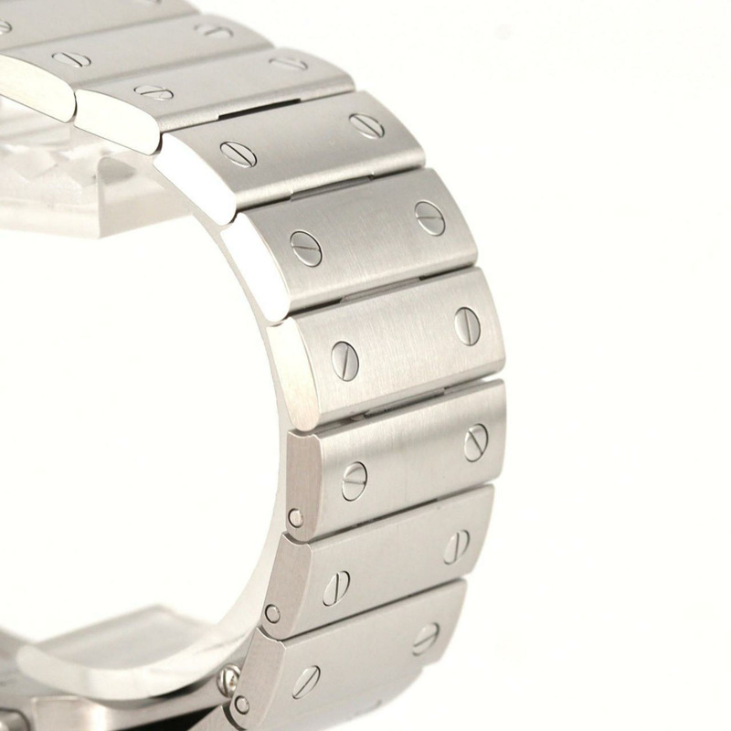 卡地亞 Santos de LM WSSA0030 不鏽鋼自動腕錶-4