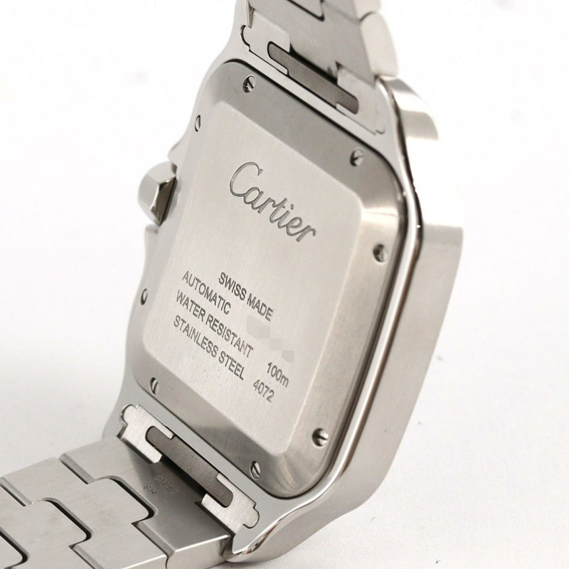 卡地亞 Santos de LM WSSA0030 不鏽鋼自動腕錶-6